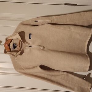 Patagonia Tan Quarter-Zip Fleece Pullover